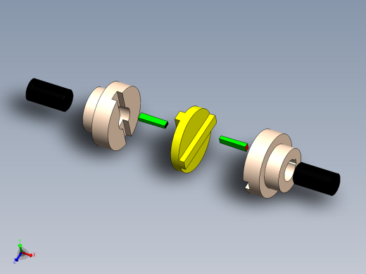 如何在 Solidworks 中制作 Oldhams Coupling 所有零件和装配体完整视频