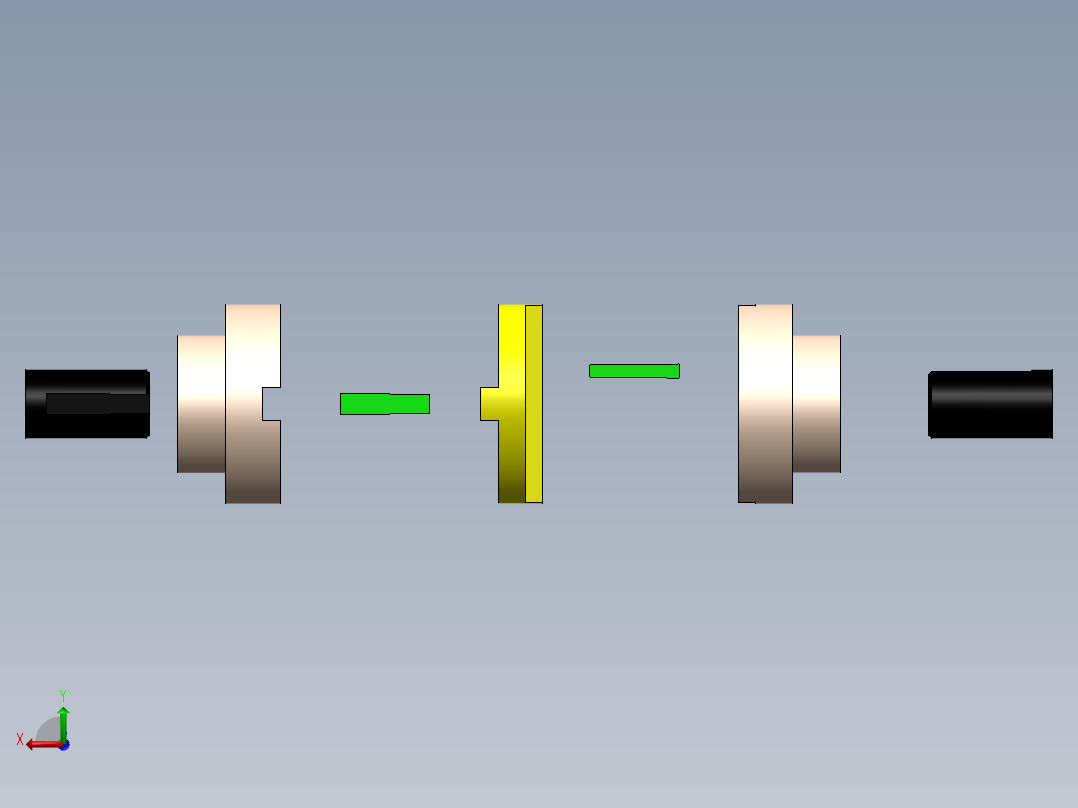 如何在 Solidworks 中制作 Oldhams Coupling 所有零件和装配体完整视频后视图