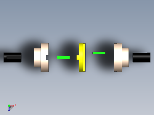 如何在 Solidworks 中制作 Oldhams Coupling 所有零件和装配体完整视频俯视缩略图