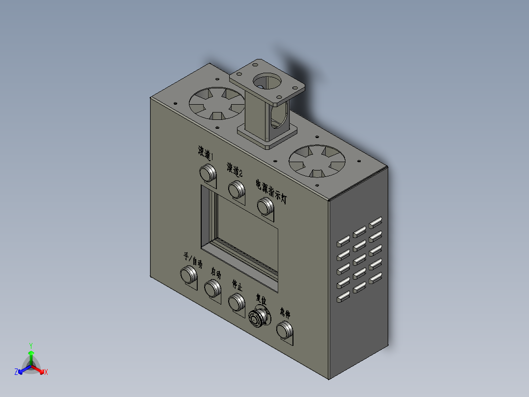 010800操作屏部件--SLXYC-BOSS-IL主视图