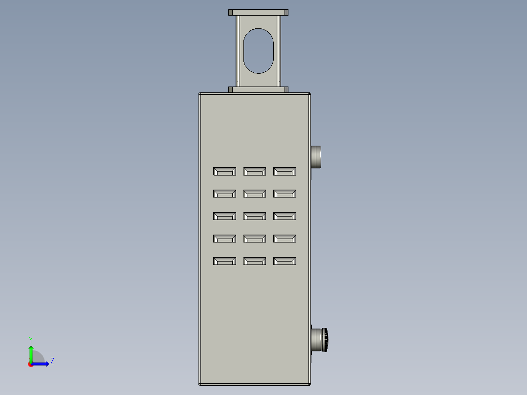 010800操作屏部件--SLXYC-BOSS-IL左视图