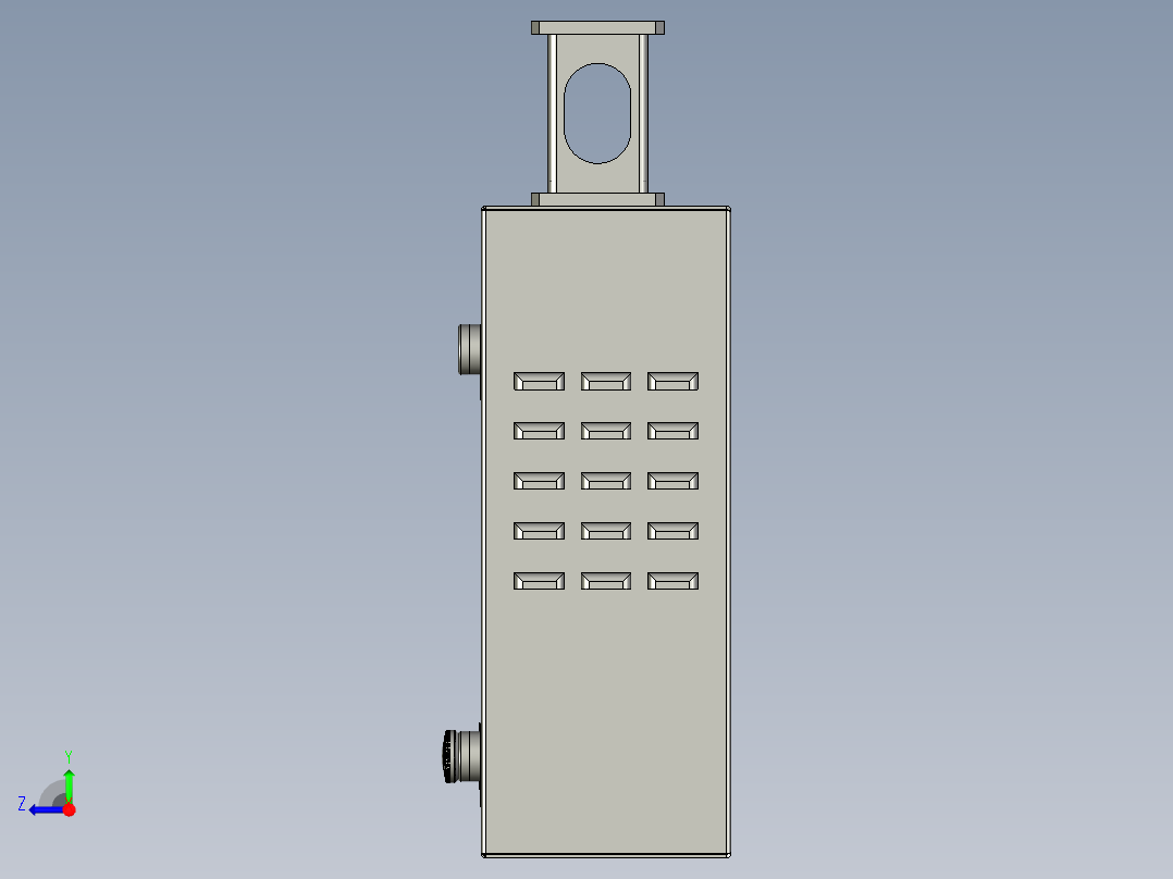 010800操作屏部件--SLXYC-BOSS-IL右视图