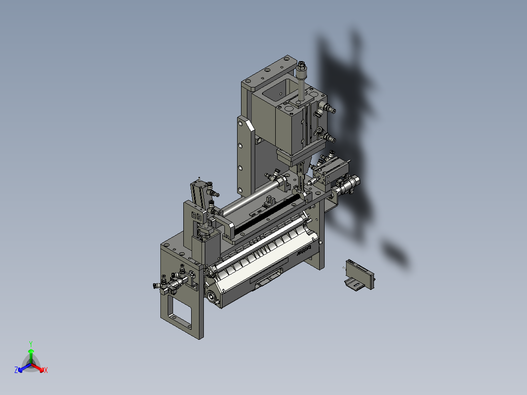 CZXD19169-06E环上料装配机构主视图