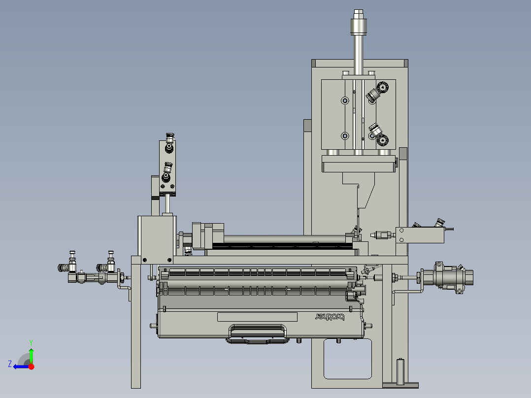 CZXD19169-06E环上料装配机构右视图