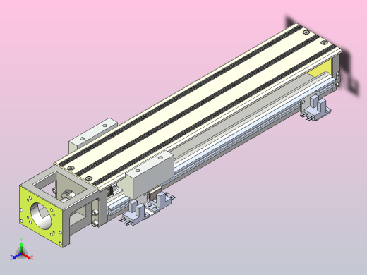 KK60-300A1-F0C模组 标准A1滑座 KK60-A1-F0C 替换上银正等轴测缩略图