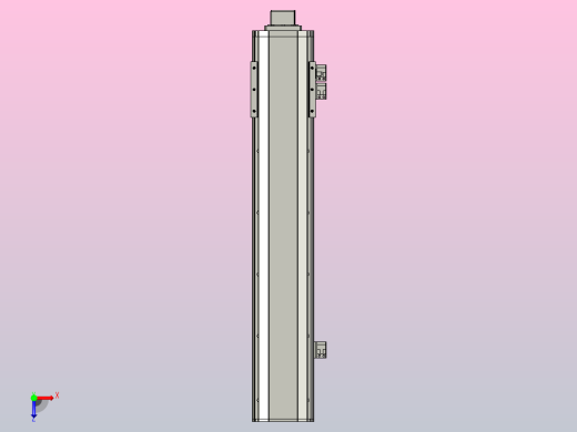 MT100BS半封闭丝杆滑台[MT100BS.L#.450.BM.P20.C3]俯视缩略图