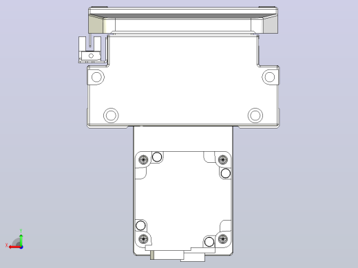 滚珠丝杠直线轴内置导轨TPA-GCR-120-1610C-L550-MP-M40-N3后视缩略图