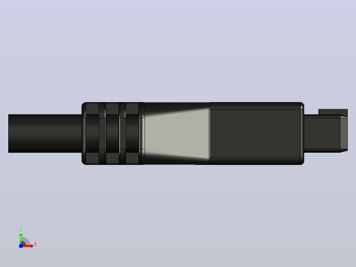 USB 3.0 通用 1.1 19针公接头前视缩略图