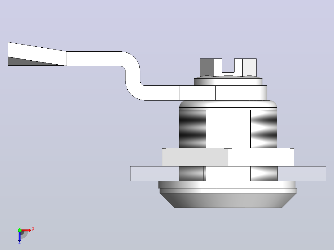 MS705[ MS705]锁俯视图