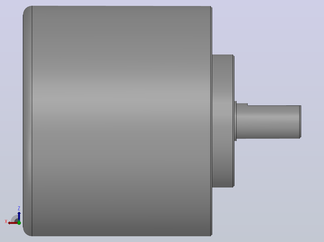GSP5208-001系列编码器_GSP5208-001左视图