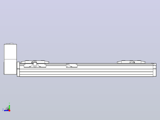 皮带直线轴双滑块型TPA-GCBS-80-P60-L150-RU-M20-N3右视缩略图
