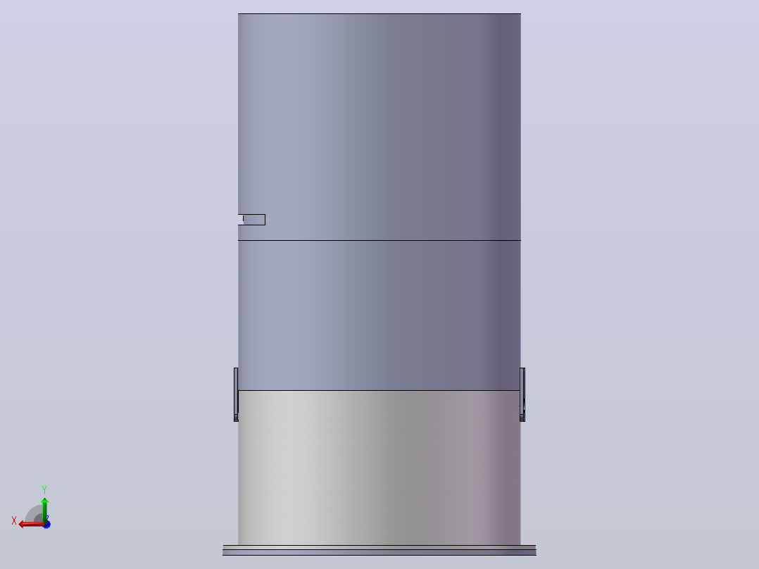 生物质秸秆平模造粒机(新型）3D模型（SolidWorks设计，提供Sldprt_Sldasm文件）后视图