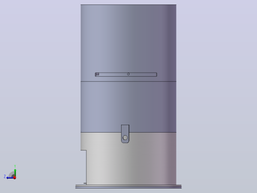 生物质秸秆平模造粒机(新型）3D模型（SolidWorks设计，提供Sldprt_Sldasm文件）右视缩略图