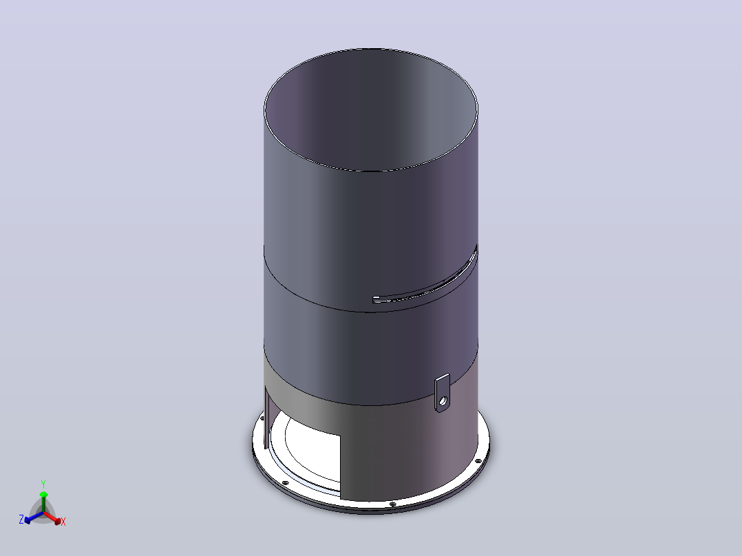 生物质秸秆平模造粒机(新型）3D模型（SolidWorks设计，提供Sldprt_Sldasm文件）正等轴测图