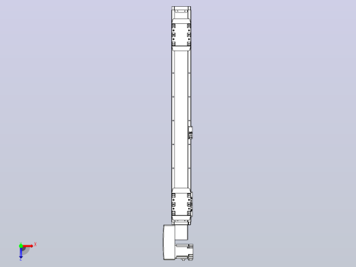 皮带直线轴双滑块型TPA-GCBS-80-P60-L275-QL-M20-N3俯视缩略图