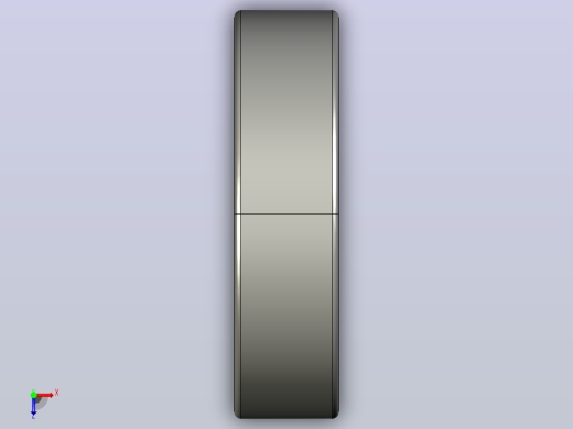 SKF自调心球轴承ball_bearing_1308_ek_0俯视缩略图