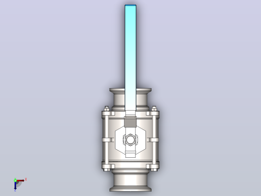DQP-01手动卡式球阀[DQP-01-DN50]俯视缩略图