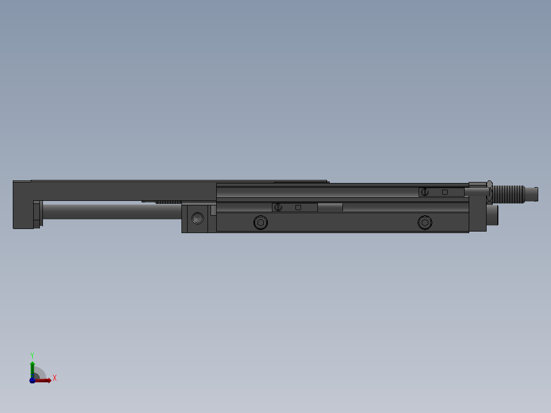 气缸MGAS12x50-L-SS2-P2前视图