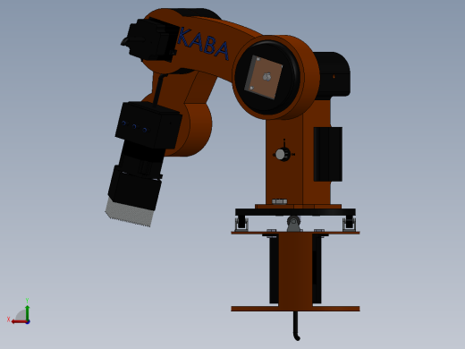 4 DEGREE OF FREEDOM ROBOT ARM后视缩略图