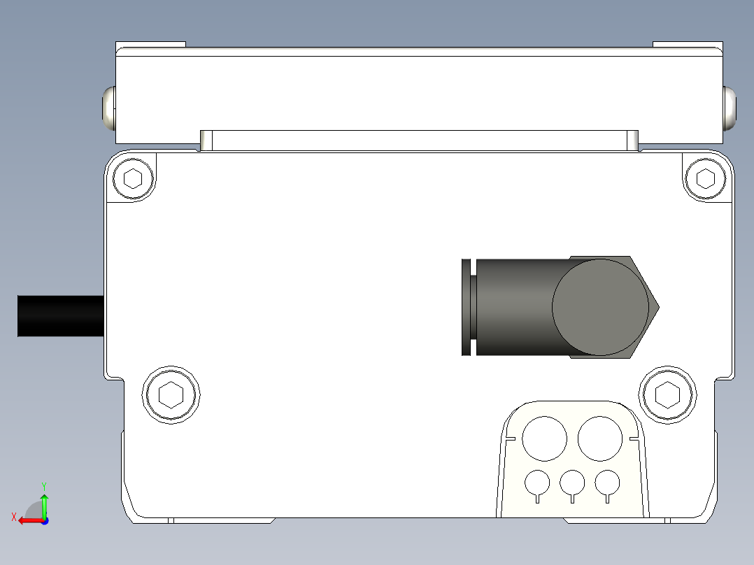 Toyo东佑达直线模组-ECH12-200-BC-200W+煞車-A2后视图
