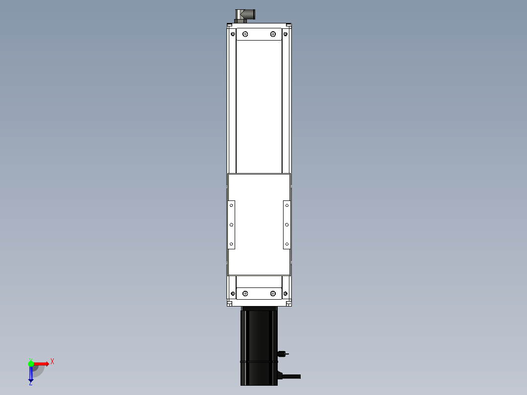 Toyo东佑达直线模组-ECH12-200-BC-200W+煞車-A2俯视图