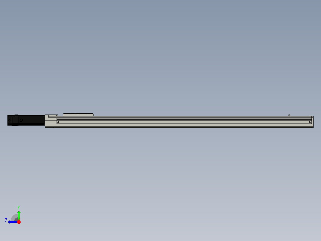 Toyo东佑达直线模组-ETH6-800-BC+煞車-反右视图
