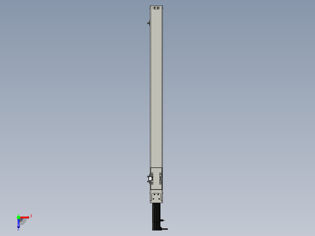 Toyo东佑达直线模组-ETH6-800-BC+煞車-反俯视图