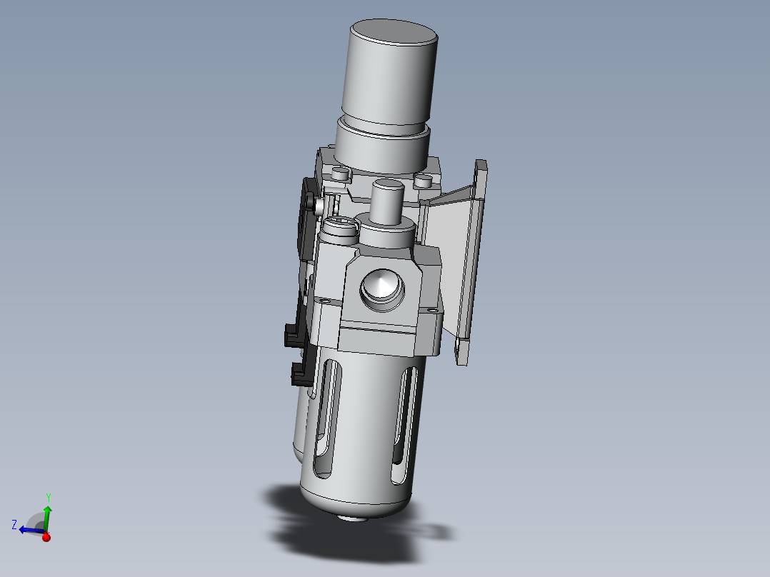 15 接头 气缸 气元件等3D标准件库