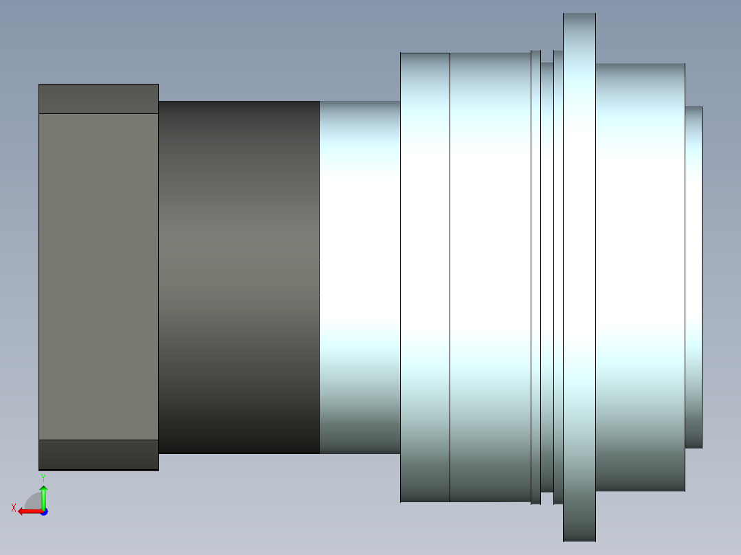 直齿PLH200-L2 42-114.3-200-M12.stp后视图