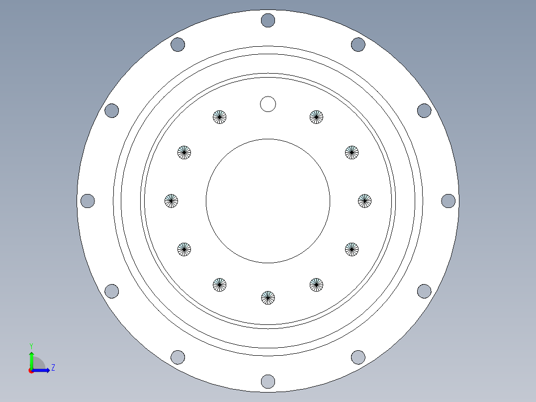 直齿PLH200-L2 42-114.3-200-M12.stp左视图