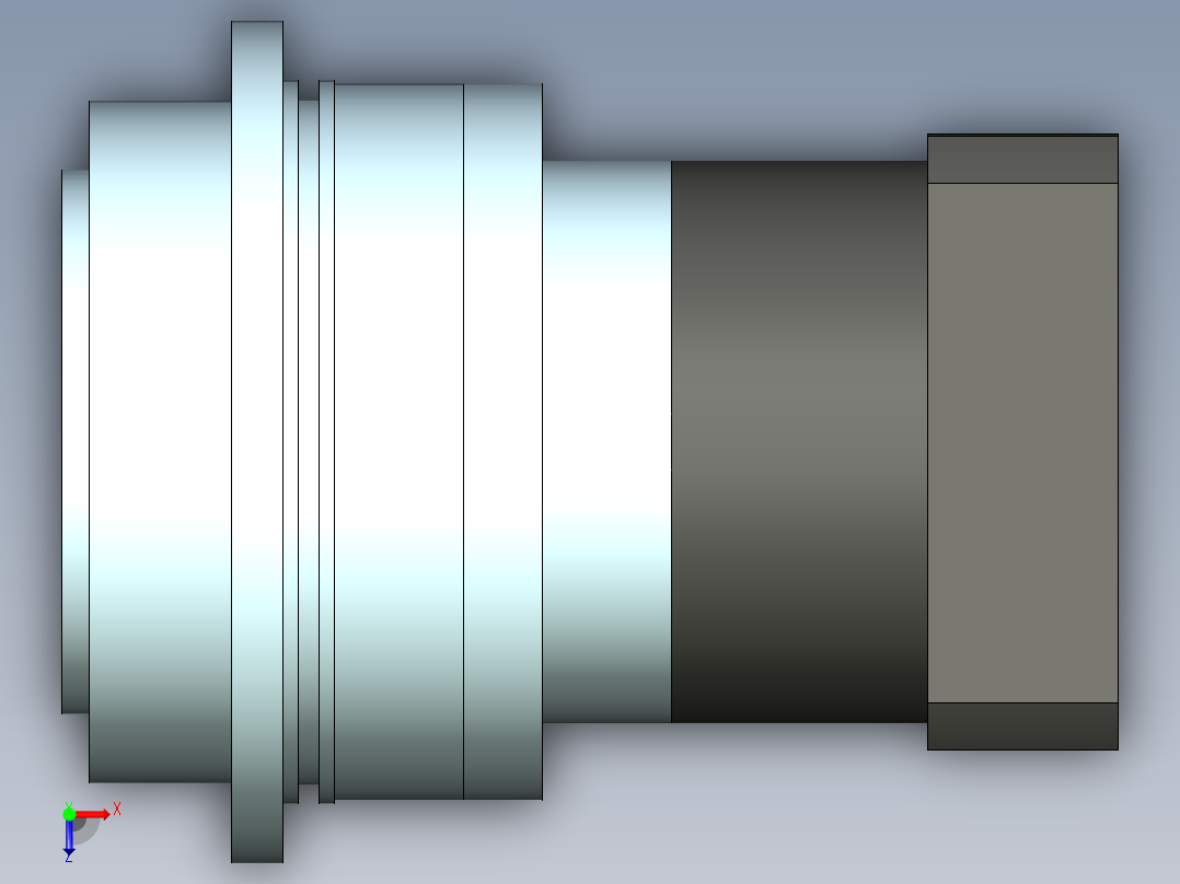 直齿PLH200-L2 42-114.3-200-M12.stp俯视图