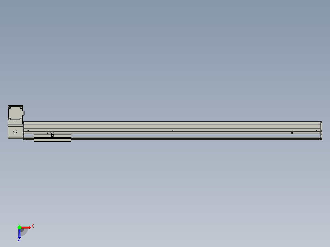 威洛博VBF22-S1400-BLD俯视图