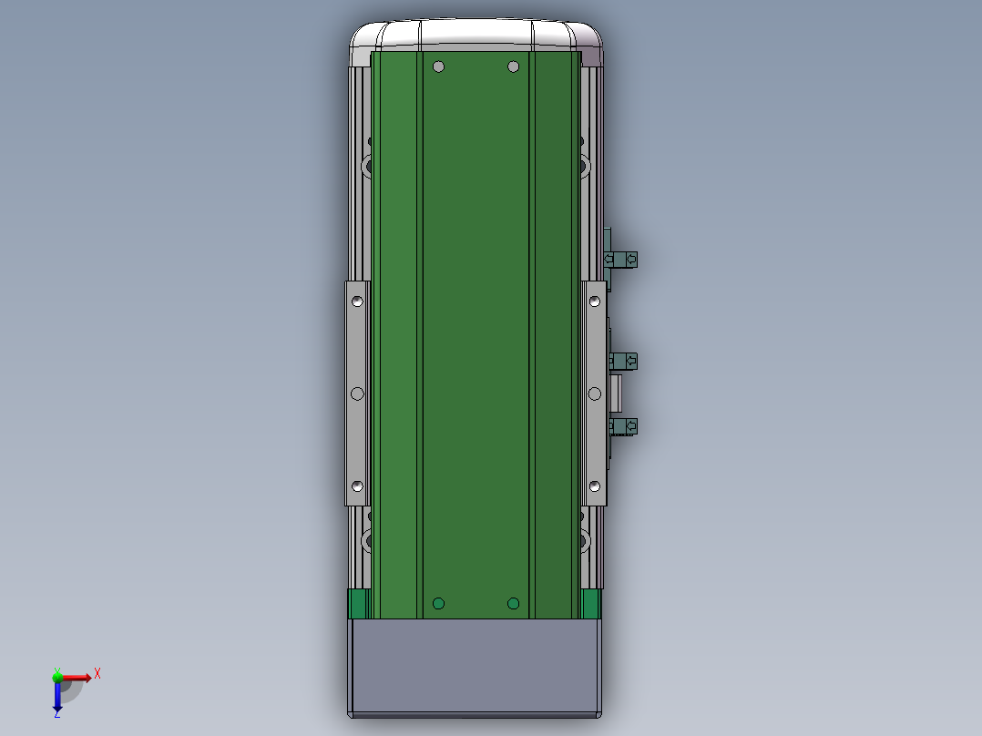 MTH丝杆半封闭模组MTH10-BM-60俯视图
