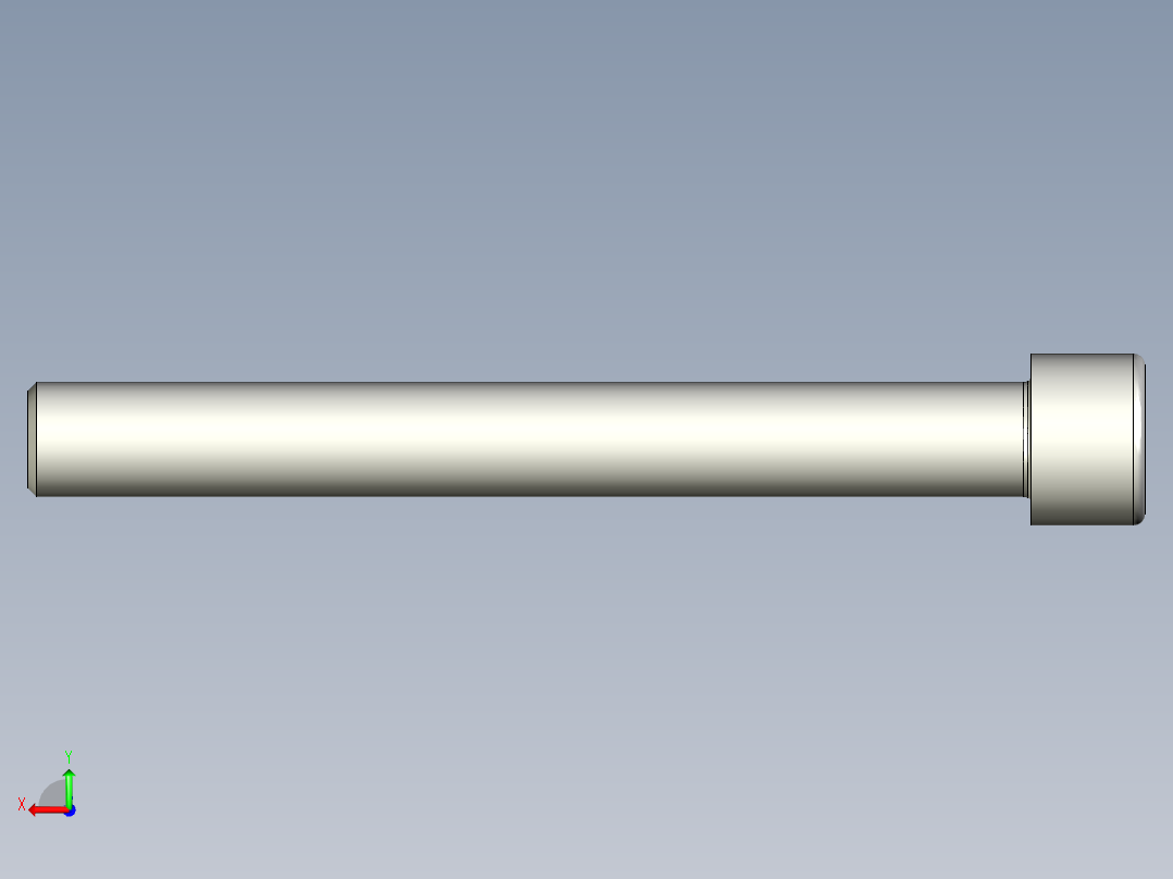 螺钉-DIN_912-M16x140.stp后视图