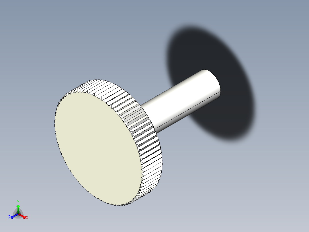 把手2477-3D多系列多零件图纸模型主视图