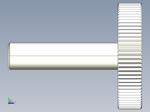 把手2477-3D多系列多零件图纸模型左视缩略图