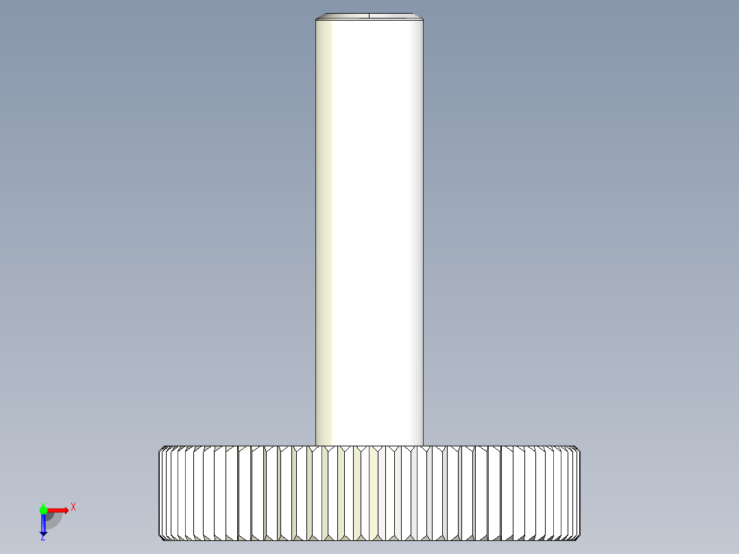 把手2477-3D多系列多零件图纸模型俯视图