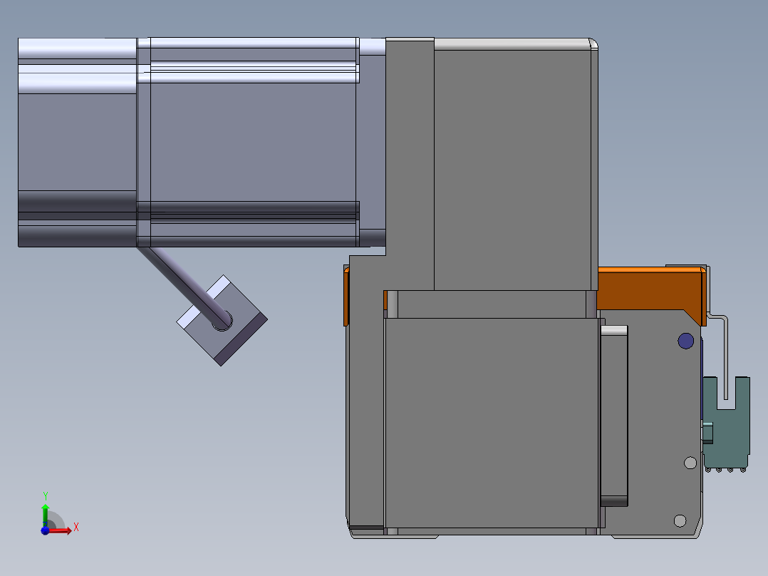 MCB同步带全封闭MCB10-RU-200W前视图