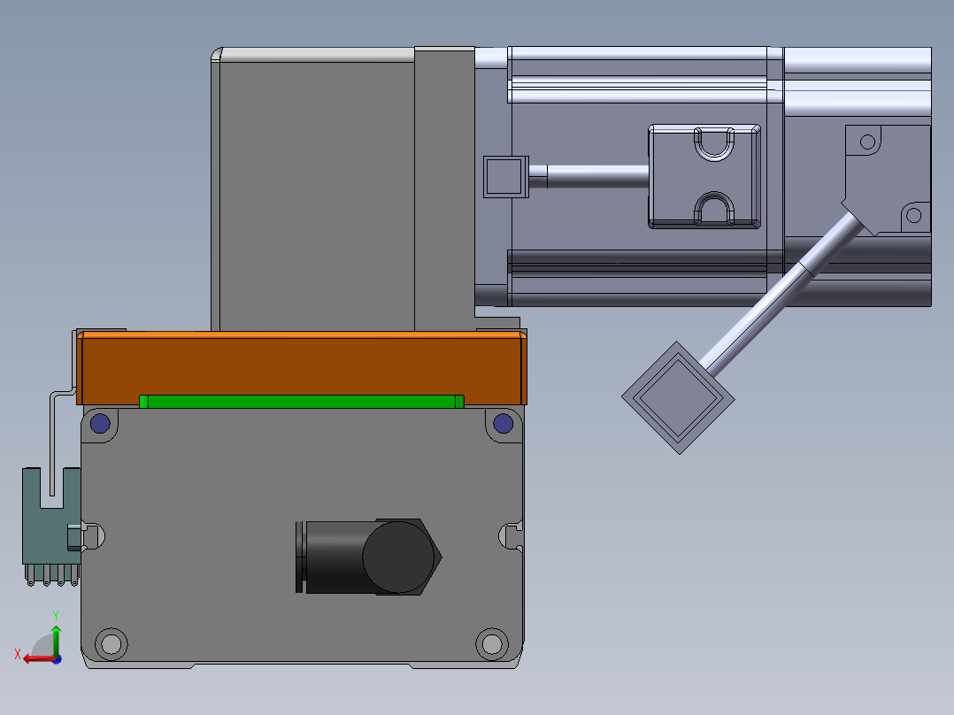 MCB同步带全封闭MCB10-RU-200W后视图