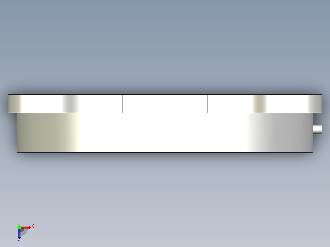 接近传感器PS75_CA俯视图