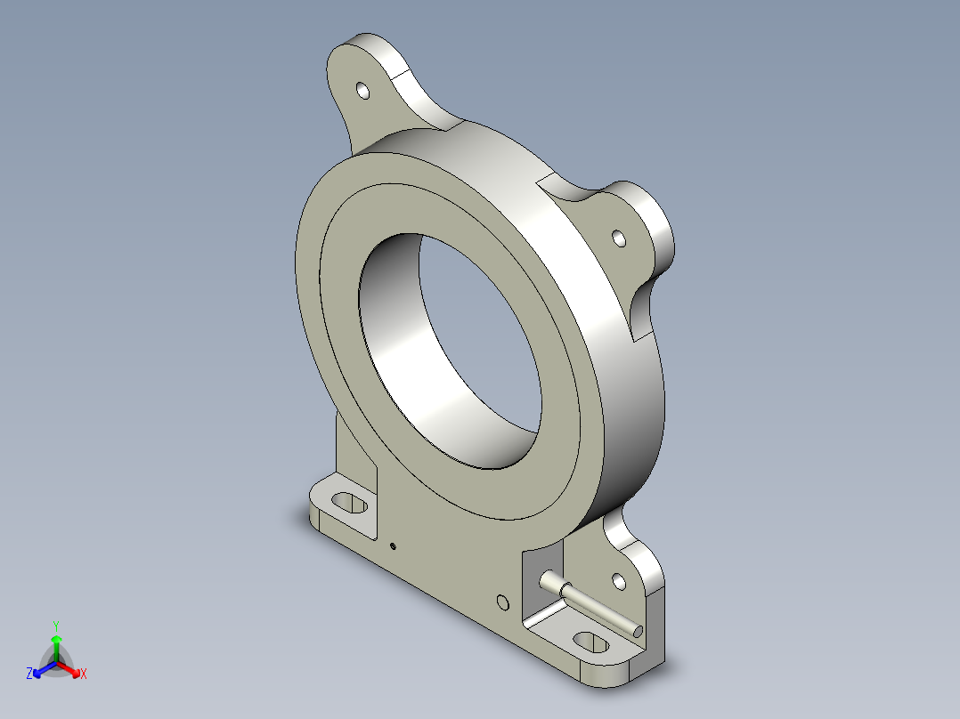 接近传感器PS75_CA正等轴测图