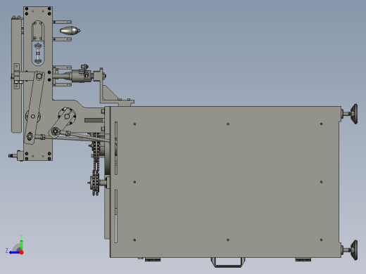 凸轮连杆机构式自动组装机右视缩略图