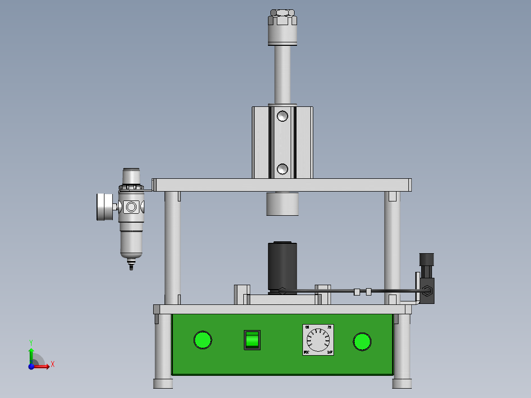 氮气弹簧压力测试机前视图