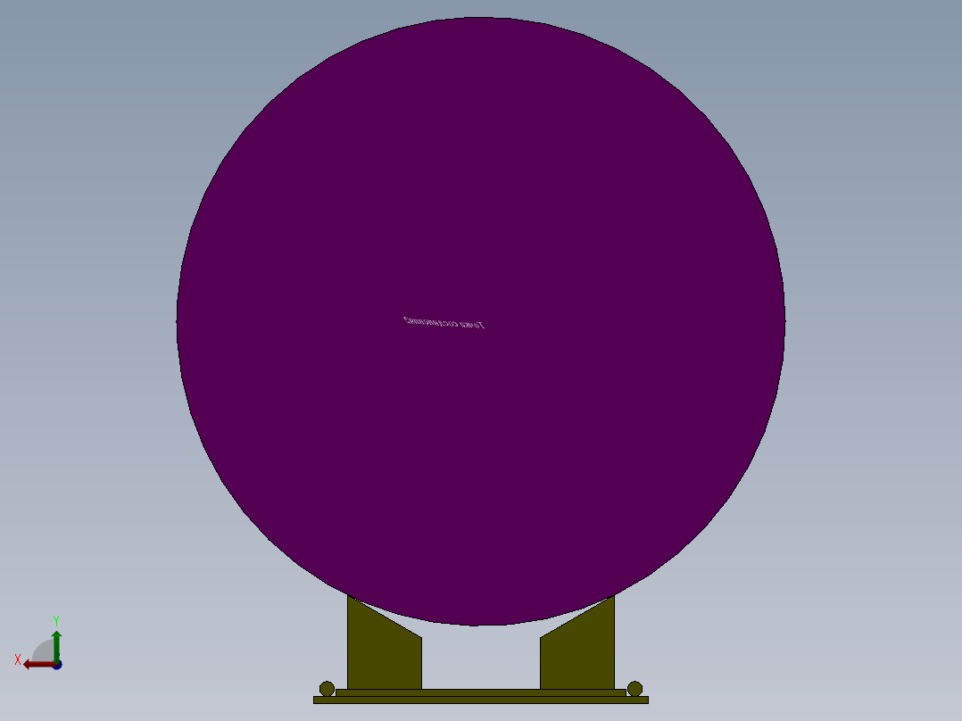 支架 (14)后视图