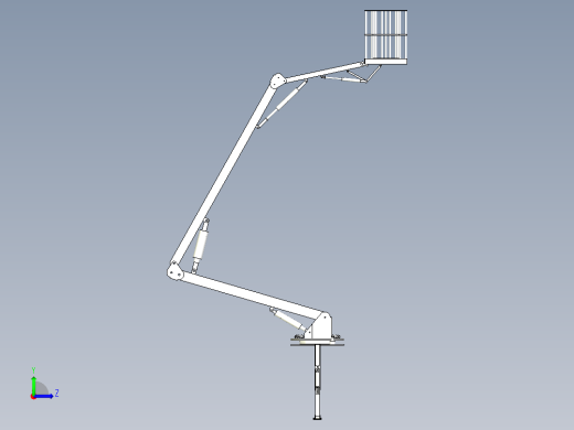 高空作业车工程样机设计含三维图加说明书左视缩略图