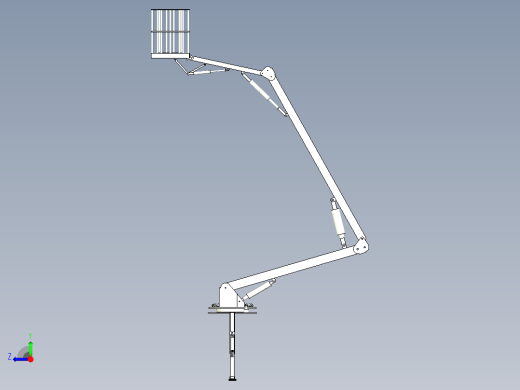 高空作业车工程样机设计含三维图加说明书右视缩略图