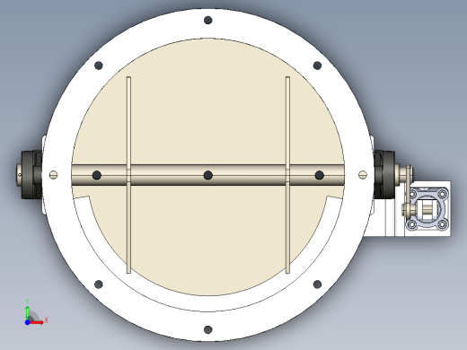 减振器350mm前视缩略图