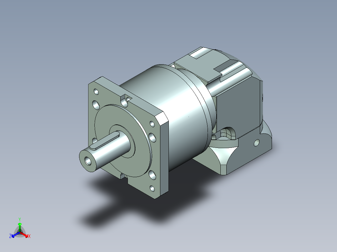 直齿ZPLF160-L2 22-110-145-M8.stp主视图