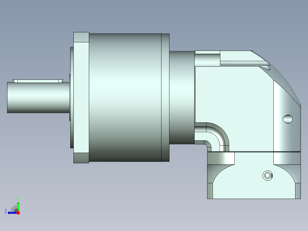 直齿ZPLF160-L2 22-110-145-M8.stp右视图