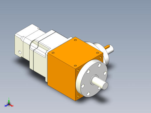 换向器PW90垂直输出 PGH90T-L2 14-50-70-M5.stp
